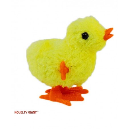 Wind Up Jumping White Bunny & Yellow Baby Chick Chicken Easter Egg 2 Pk $16.47 Spring & Wind-Up Toys