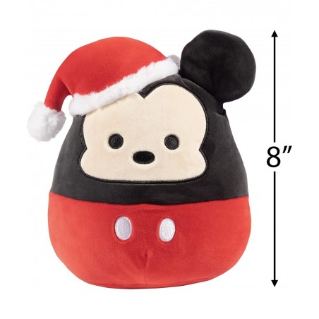 8" Disney Mickey Mouse Christmas Plush - Official Kellytoy - Cute and Soft Holiday Plush Stuffed Animal Toy - Great Gift for ...