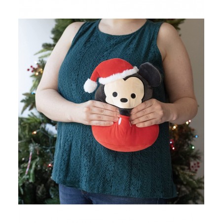 8" Disney Mickey Mouse Christmas Plush - Official Kellytoy - Cute and Soft Holiday Plush Stuffed Animal Toy - Great Gift for ...