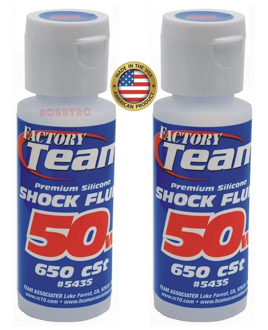 2 Pack 50 Weight Silicone Shock Oil Fluid 50wt INCLUDES CHICAGOLAND RC COUPON $35.43 RC Vehicle Oil & Lubricants
