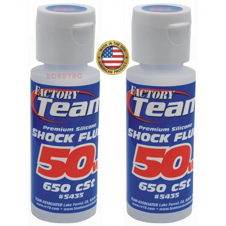 2 Pack 50 Weight Silicone Shock Oil Fluid 50wt INCLUDES CHICAGOLAND RC COUPON $35.43 RC Vehicle Oil & Lubricants