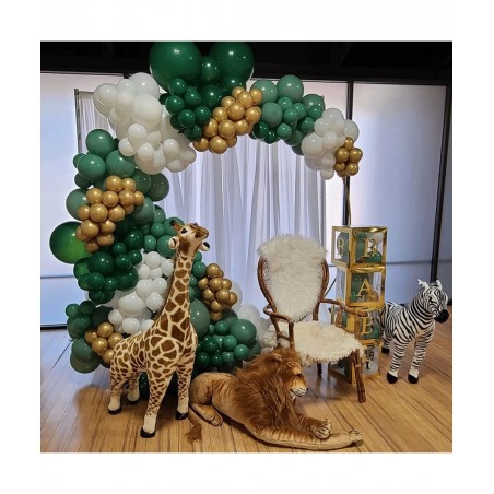 Dark Green Latex Balloon Garland Kit 100PCS 18In 12In 10In 5In Arch Garland For Festival Picnic Wedding Graduation Christmas ...