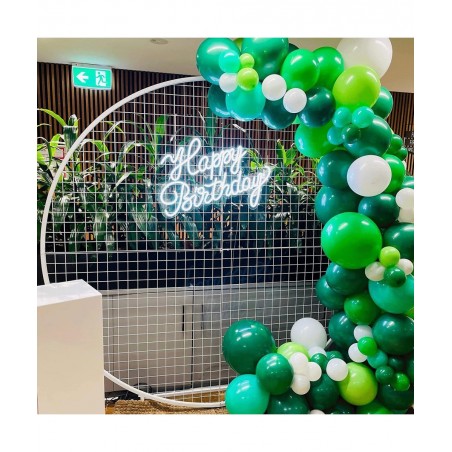 Dark Green Latex Balloon Garland Kit 100PCS 18In 12In 10In 5In Arch Garland For Festival Picnic Wedding Graduation Christmas ...