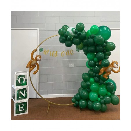 Dark Green Latex Balloon Garland Kit 100PCS 18In 12In 10In 5In Arch Garland For Festival Picnic Wedding Graduation Christmas ...