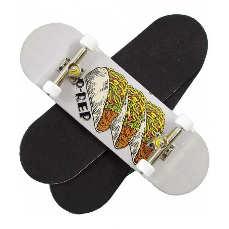 Starter Complete Wooden Fingerboard 30mm - Tres Taco $25.46 Finger Toys