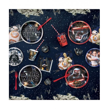 Star Wars Classic Paper Beverage Napkins-16 Pcs 5" X 5" Multicolor $13.55 Kids' Party Tableware