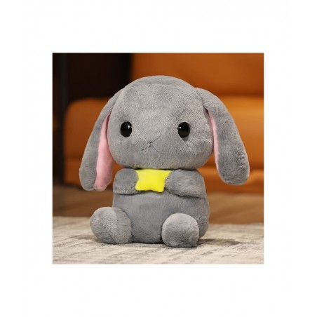 Bunny Stuffed Animal Toys 16 inch Plush Rabbit Doll Soft and Cute Stuffed Bunny Pillows Plush Bunny Gift for Girls Grey $18.9...