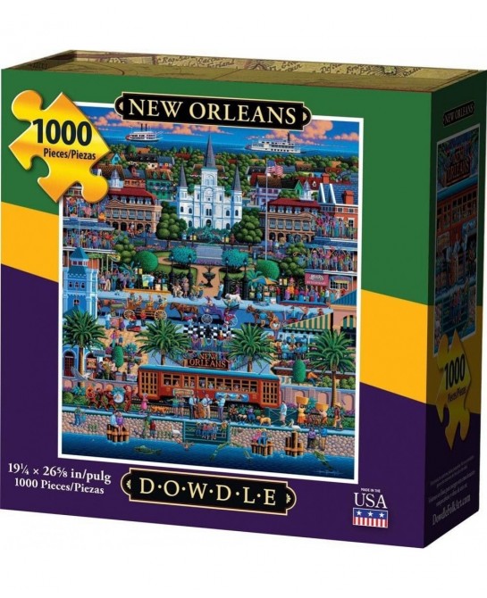 Dowdle Jigsaw Puzzle - New Orleans - 1000 Piece $41.71 Jigsaw Puzzles