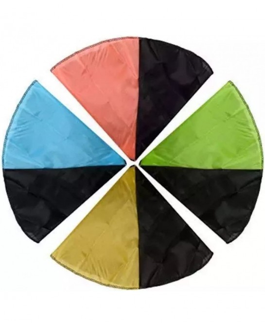 Parachute Toy Tangle Free Throwing Toy Parachute Outdoor Children's Flying Toys No Battery nor Assembly Required (4 Pieces Se...