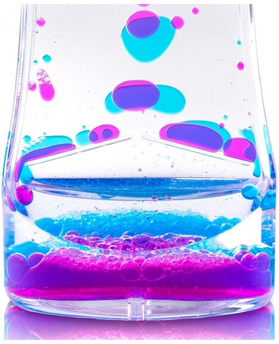 Liquid Motion Bubbler for Sensory Play Fidget Toy Children Activity Desk Top Assorted Colors (3 Pack) $25.90 Executive Desk Toys