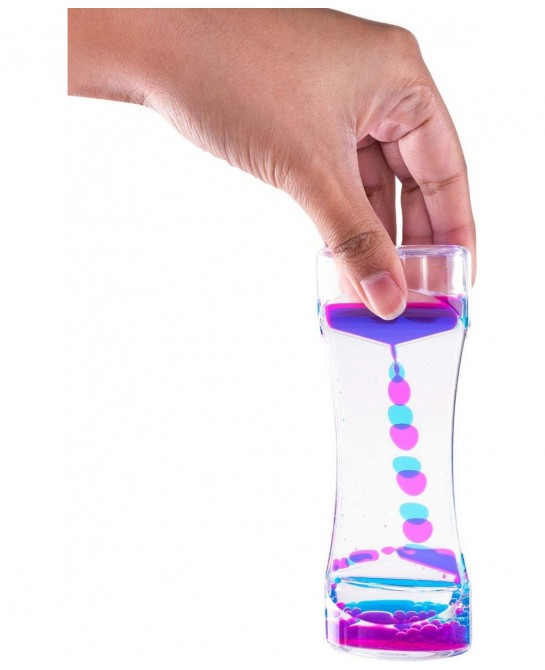 Liquid Motion Bubbler for Sensory Play Fidget Toy Children Activity Desk Top Assorted Colors (3 Pack) $25.90 Executive Desk Toys