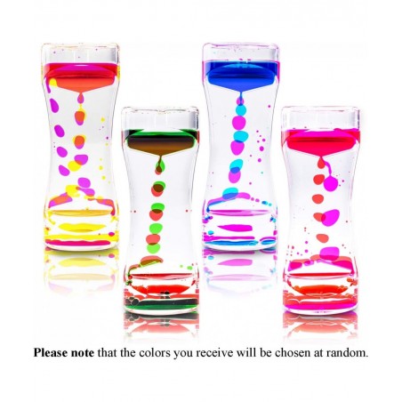 Liquid Motion Bubbler for Sensory Play Fidget Toy Children Activity Desk Top Assorted Colors (3 Pack) $25.90 Executive Desk Toys
