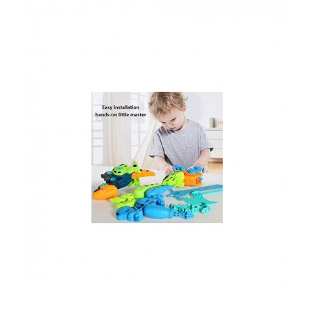 Dinosaur Toys for 3 4 5 6 7 Year Old Boys STEM Learning Take Apart Dinosaur Toys for Kids 3-5 5-7 Educational Building Kids T...