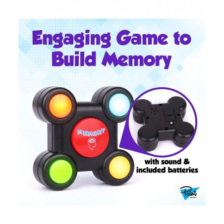 Memory Run - Electronic Memory Handheld Game with Lights - Competitive Maze Challenge Gameplay -Cognitive Developmental Brain...