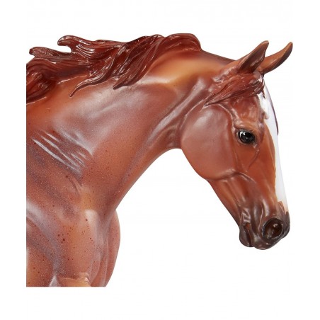 Horses Traditional Series Peptoboonsmal | Champion Cutting Horse | Horse Toy Model | 14" x 8" | 1:9 Scale Horse Figurine | Mo...