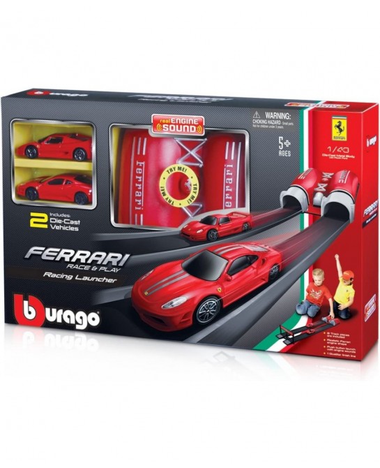 1:43 Ferrari Race and Play Launcher $65.14 Toy Vehicle Playsets