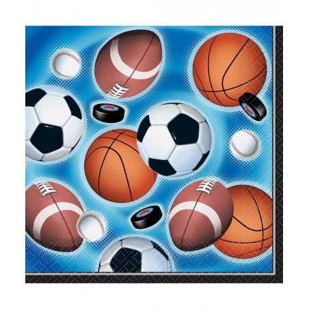 Action Sports Party Napkins 16ct $16.19 Kids' Party Tableware