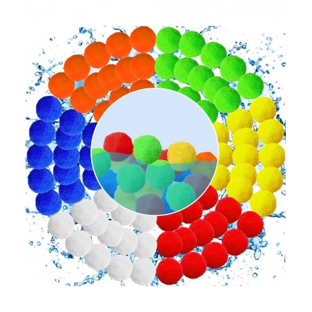 Reusable Water Balloons - 96 Count Reusable Water Balls Water Games for Kids Outside. Water Bomb Splash Balls Water Toys for ...