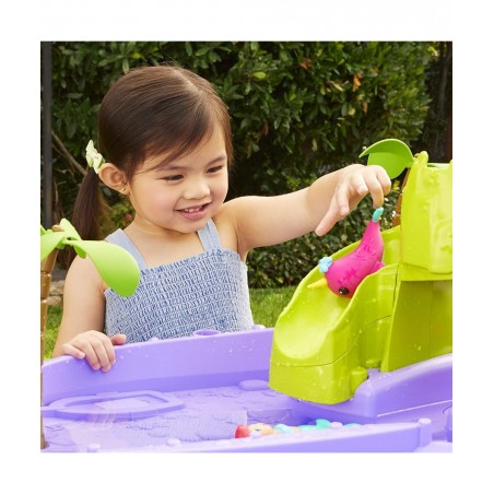Mermaid Island Wavemaker Water Table with Five Unique Play Stations and Accessories Multicolor 38 Inch $96.25 Sandboxes & Bea...
