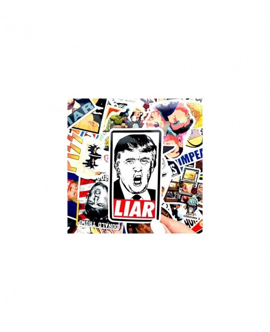 Impeach Trump Donald Premium 55 PC Election 2024 Stickers Decal $33.54 Kids' Stickers