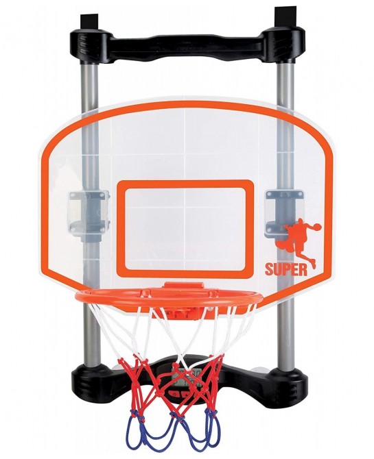 Over The Door Basketball Hoop with Shot Clock Electronic Scoring and Sound $76.35 Toy Sports Products