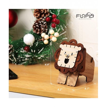3D Wood Puzzle Desktop Clock 3D Puzzles Desktop Clock Model Building Kit Phone Stand and Pen Holder 3D Model Toy $14.41 3-D P...