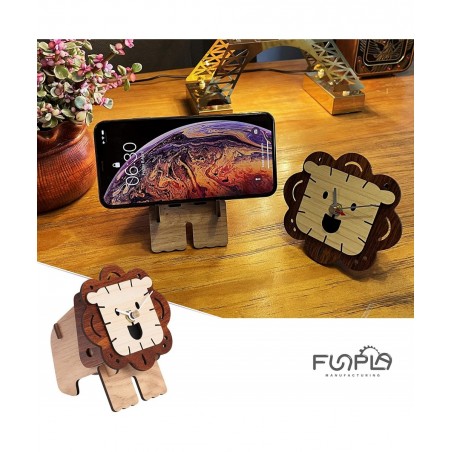 3D Wood Puzzle Desktop Clock 3D Puzzles Desktop Clock Model Building Kit Phone Stand and Pen Holder 3D Model Toy $14.41 3-D P...