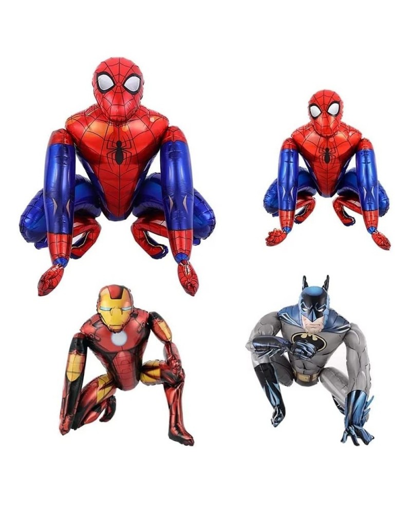 3PCS Superhero Foil Balloon Medium Size for Kid Toddler Birthday Decoration Party Supplies Iron Spidey Large Super Hero Ballo...