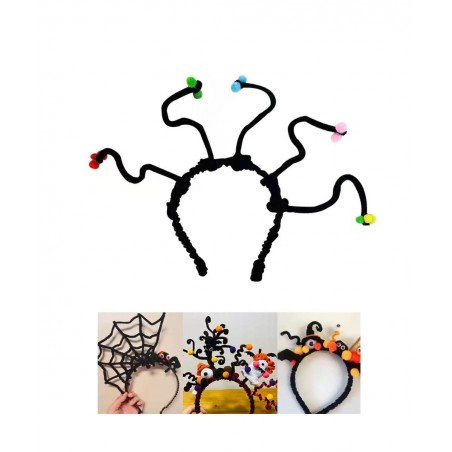 420 Pieces Halloween Pipe Cleaners Craft Supplies 5 Colors Halloween Chenille Stems Bulk 6mm X 12inches for Halloween Thanksg...