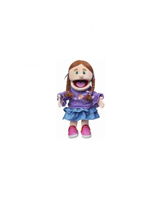 14" Amy Peach Girl Hand Puppet $57.88 Hand Puppets