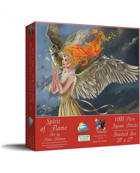Spirit of Flame 1000 pc Jigsaw Puzzle $34.53 Jigsaw Puzzles