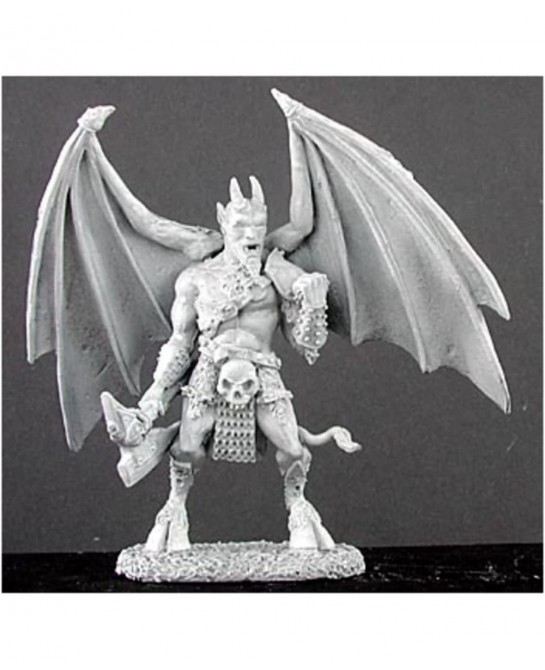Miniatures Belial Devil 02920 Dark Heaven Legends Unpainted Metal Figure $20.89 Miniature Novelty Toys