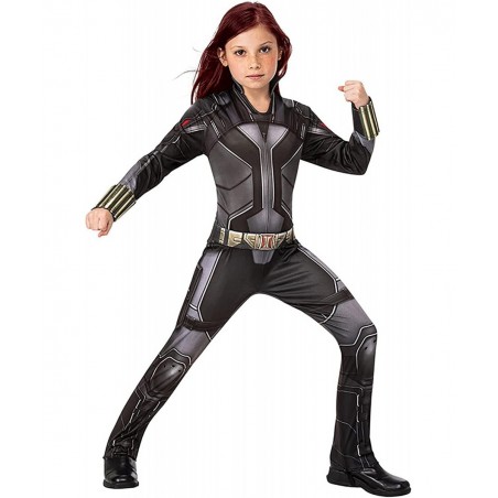Girls Black Widow Cosplay Black Widow Cosplay Costume Superhero Halloween Outfit Costumes Jumpsuit for Girls $56.99 Kids' Cos...