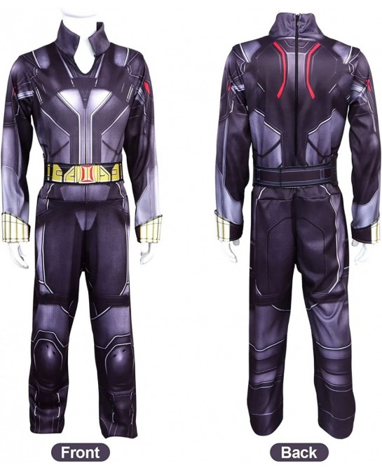Girls Black Widow Cosplay Black Widow Cosplay Costume Superhero Halloween Outfit Costumes Jumpsuit for Girls $56.99 Kids' Cos...
