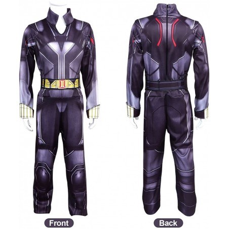 Girls Black Widow Cosplay Black Widow Cosplay Costume Superhero Halloween Outfit Costumes Jumpsuit for Girls $56.99 Kids' Cos...
