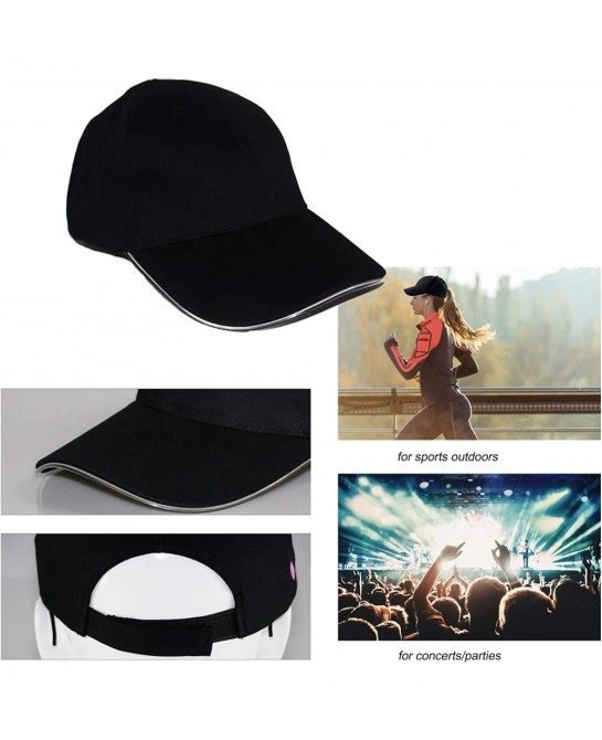 Fashion LED Light Up Baseball Hat Glow Party Cap $29.97 Kids' Party Hats