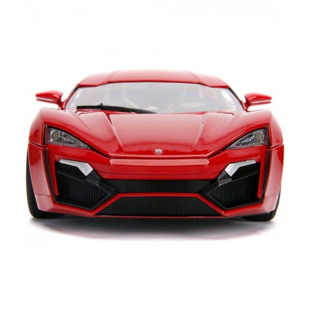 Fast & Furious 1:18 Lykan Hypersport Die-cast Car & 3" Dom Figure Toys for Kids and Adults $92.87 Action Figures