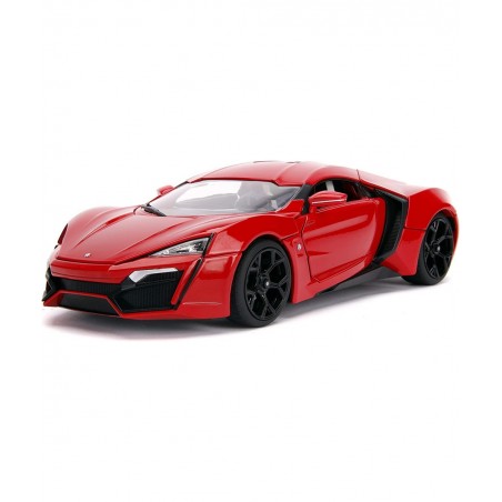Fast & Furious 1:18 Lykan Hypersport Die-cast Car & 3" Dom Figure Toys for Kids and Adults $92.87 Action Figures