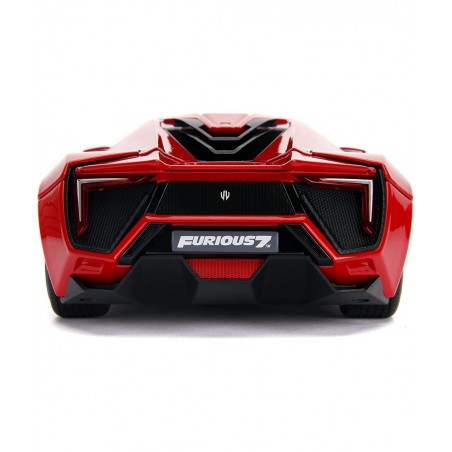 Fast & Furious 1:18 Lykan Hypersport Die-cast Car & 3" Dom Figure Toys for Kids and Adults $92.87 Action Figures