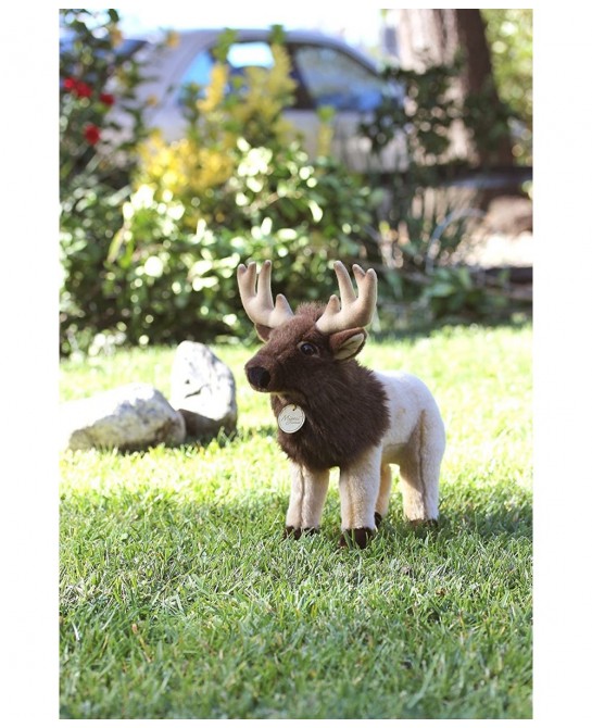 Aurora - Miyoni - 14" Elk - Large $60.44 Stuffed Animals & Teddy Bears