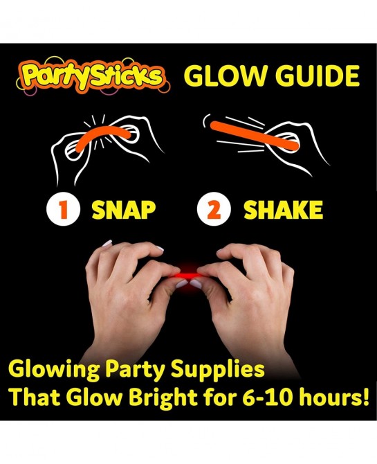 200pk Mini Glow Sticks - 2 Inch Small Glow Sticks Party Favors Glow Party Supplies Waterproof Floating Bright Neon Light Stic...
