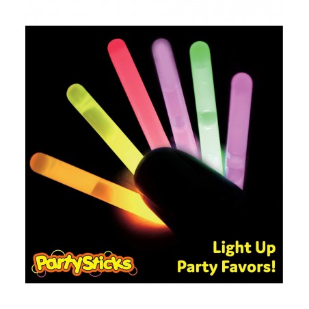 200pk Mini Glow Sticks - 2 Inch Small Glow Sticks Party Favors Glow Party Supplies Waterproof Floating Bright Neon Light Stic...