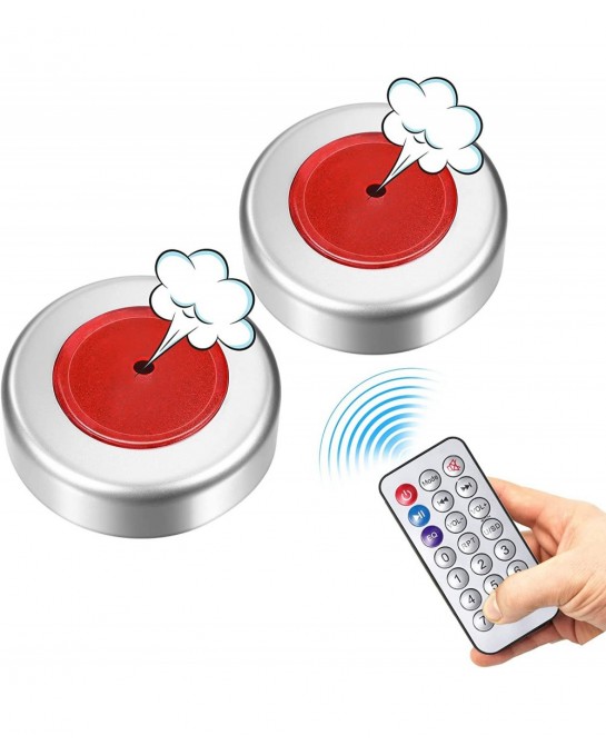 2 Pack Remote Controlled Farting Machine Funny Gag Sound Machine Joke Prank Fart Machine with Remote Fart Toy Wireless Contro...