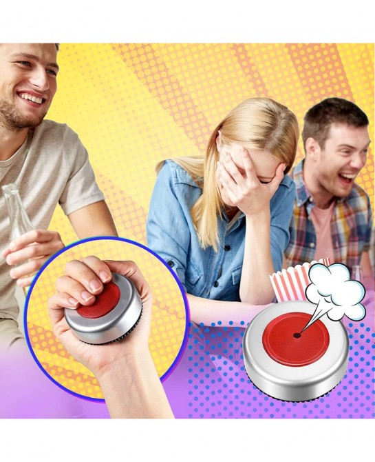 2 Pack Remote Controlled Farting Machine Funny Gag Sound Machine Joke Prank Fart Machine with Remote Fart Toy Wireless Contro...