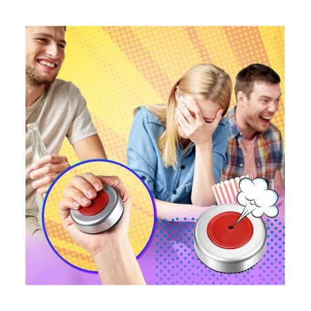 2 Pack Remote Controlled Farting Machine Funny Gag Sound Machine Joke Prank Fart Machine with Remote Fart Toy Wireless Contro...