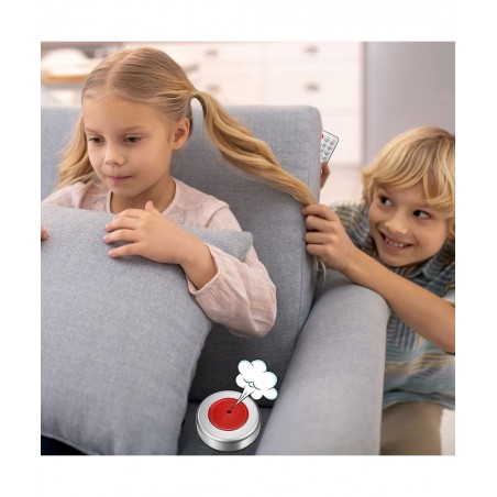 2 Pack Remote Controlled Farting Machine Funny Gag Sound Machine Joke Prank Fart Machine with Remote Fart Toy Wireless Contro...