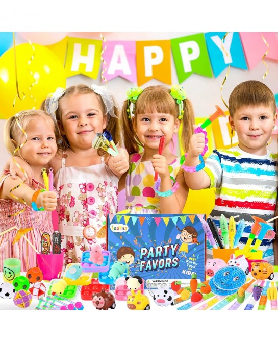 Party Favors Kids Fidget Toys: Birthday Party Favors for Kids 4-8-12 Carnival Prizes School Classroom Reward Pinata Fillers T...