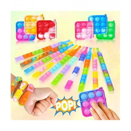Party Favors Kids Fidget Toys: Birthday Party Favors for Kids 4-8-12 Carnival Prizes School Classroom Reward Pinata Fillers T...