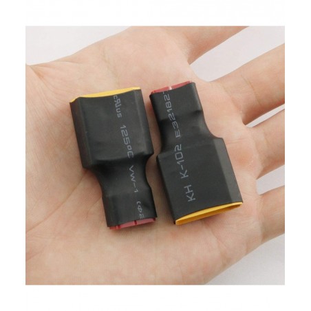 2-Pack Male XT90 to Female T-Plug Deans Connector Adapter Without Wire RC Drone Connector Battery Accessories RC Parts $15.70...