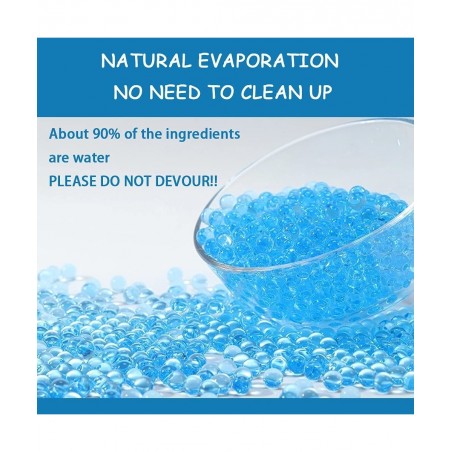 Refill Ammo Water Bullet Beads Made for Water Blaster Eco Friendly Non-Toxic Water Based Gel Balls for Gel Water Ball Blaster...